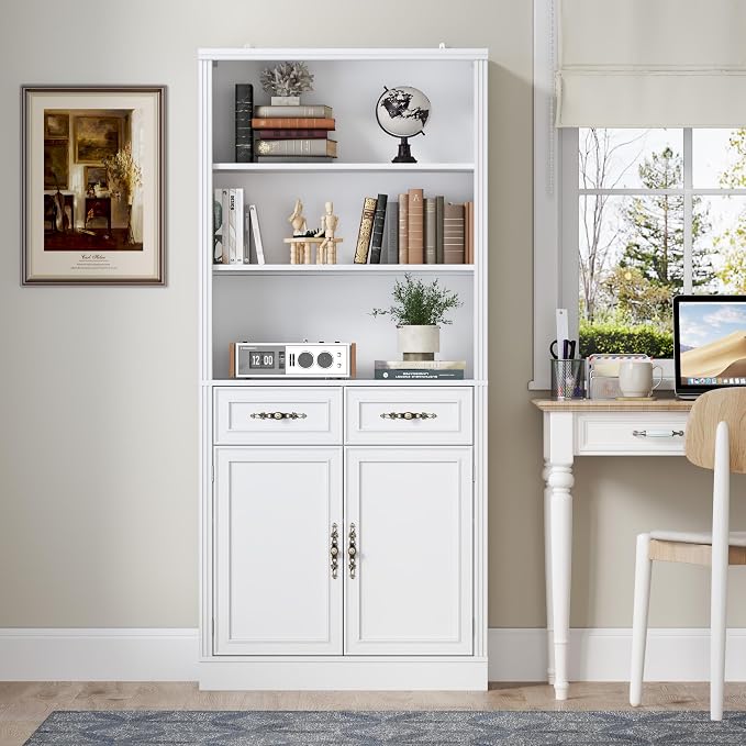 BORNOON 71.4" Tall Bookshelf - Image 3