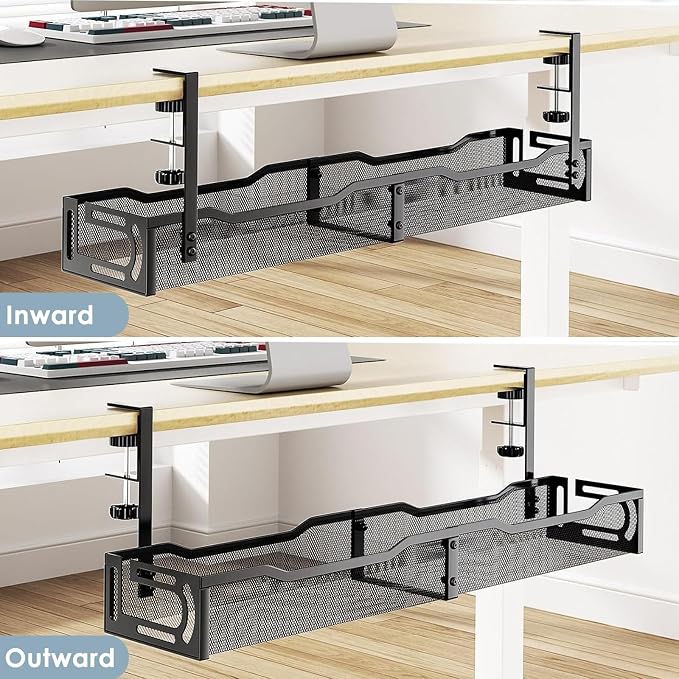 Mzmaxy Cable Management, Metal Cord Organizer - Image 7