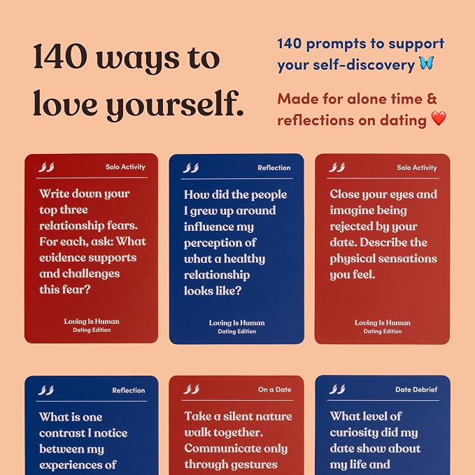 Loving is Human | 140 Conversation Cards to Help Deepen Romantic Relationships - Image 3