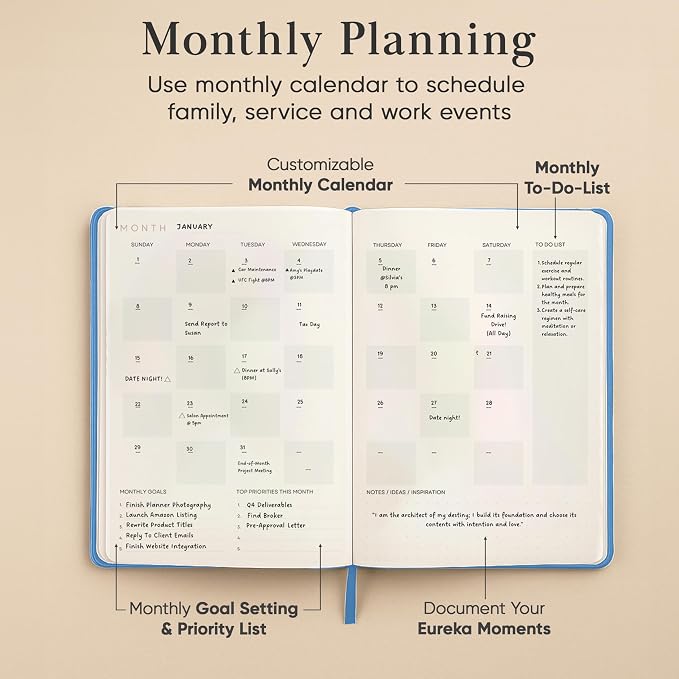 2026 Planner, Daily Journal & Gratitude Journal All-In-One - Image 5