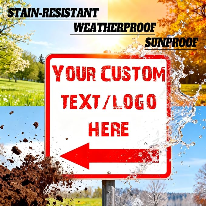 Custom Square Outdoor Signs - Image 3