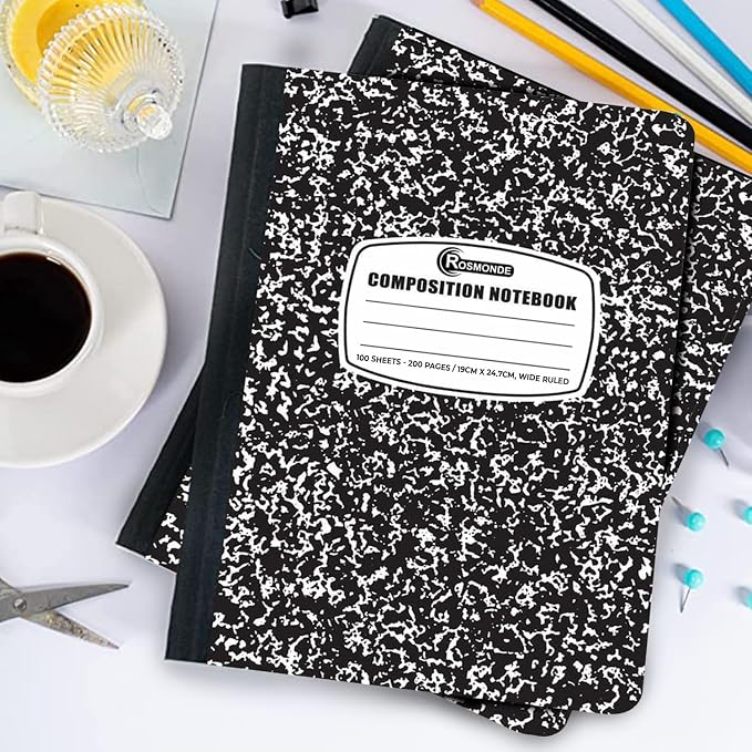 Rosmonde 2000 Pack Composition Notebooks Bulk, Wide Ruled, Full Pallet of - Image 7
