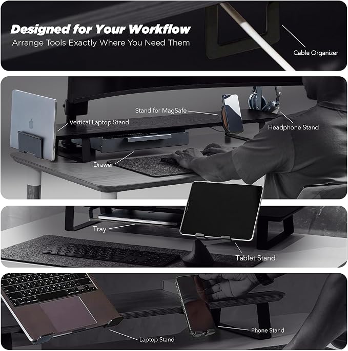 ULTRARM Moodular Add-ons Storage Drawer Black MSA-DR - Image 8