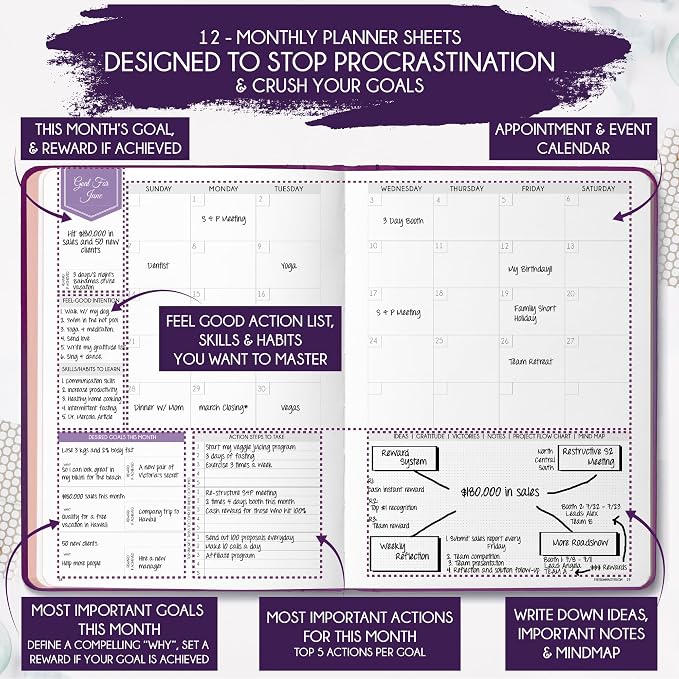 Law of Attraction Planner 2026 Deluxe - Image 4