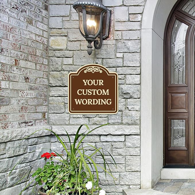Custom Decorative Sign, Personalized Metal Sign - Image 2