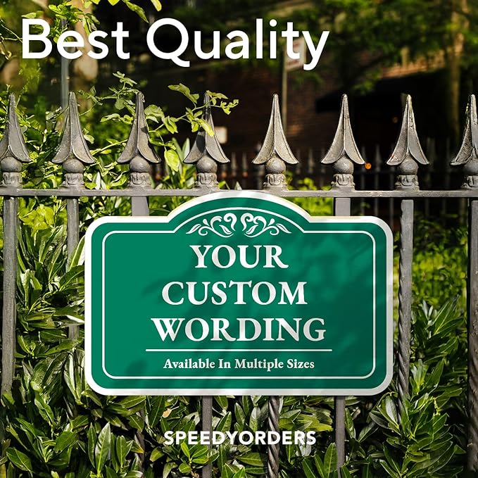 Customizable Outdoor Metal Sign - Image 7
