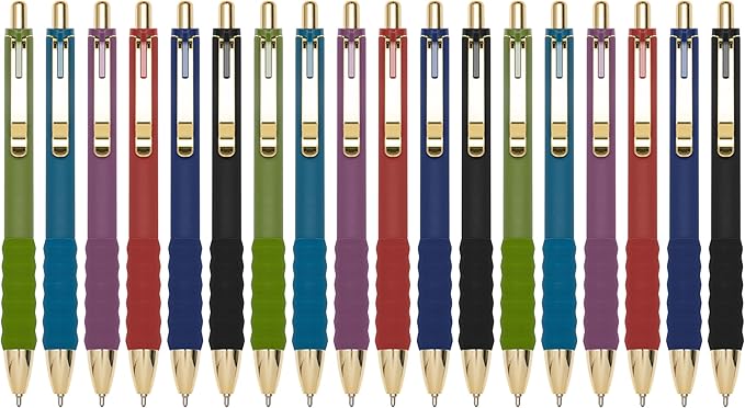 Linbsunne Ballpoint Pens Black Medium Point 1mm Pen by Linbsunne