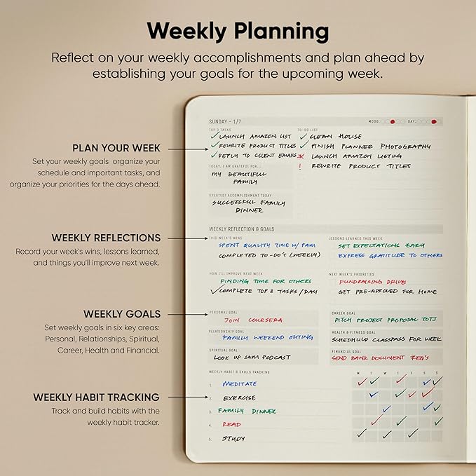 Dated, 2026 Planner, 8.5" x 11" - Image 4