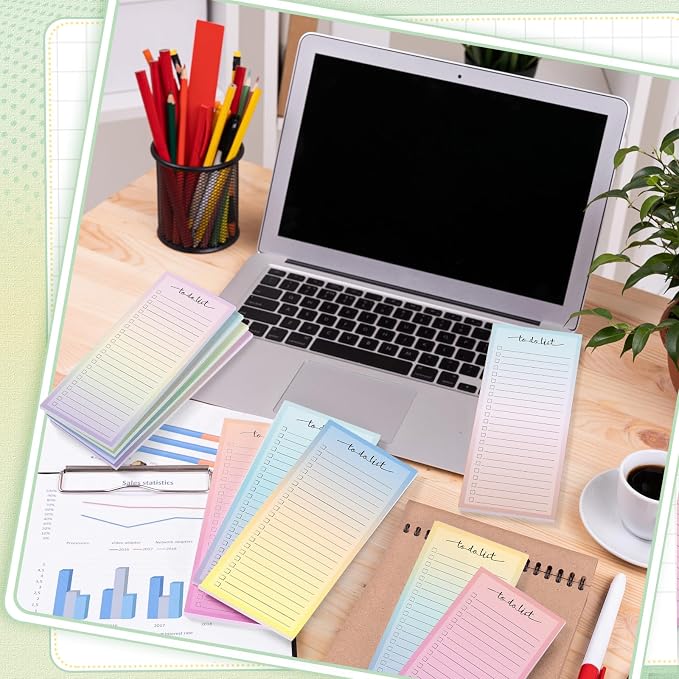 Censen 10 Pack 500 Sheets To Do List Notes Daily Checklist Notepads - Image 6