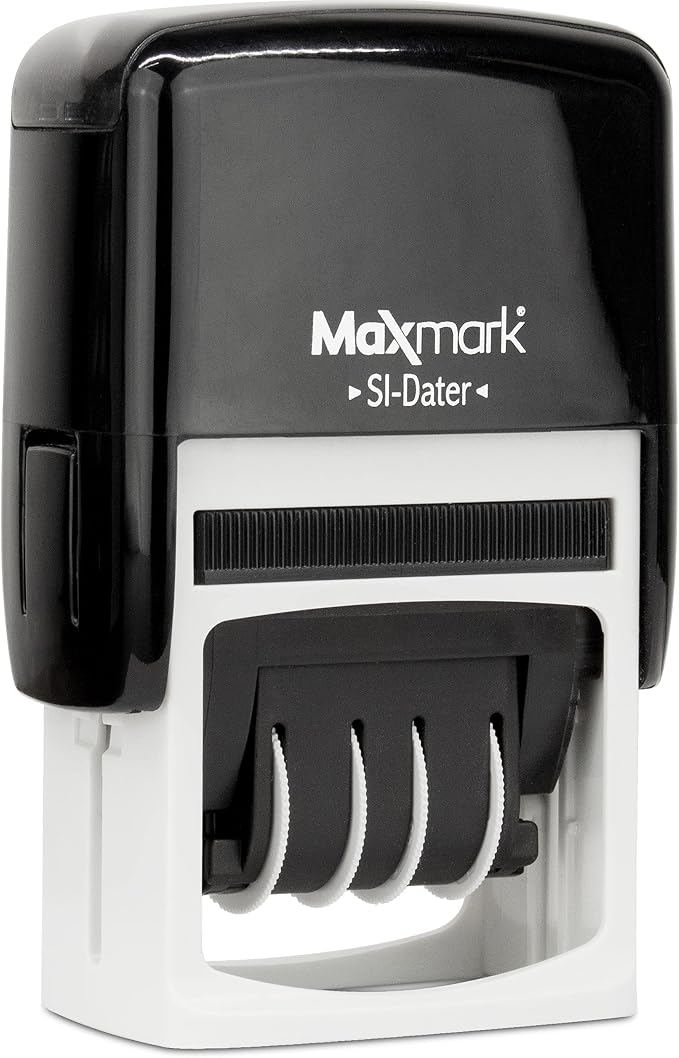 MaxMark Office Self Inking Date Stamp - Image 2