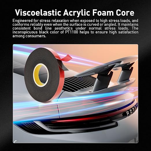 Automotive Acrylic Plus Attachment Tape 0.24" x 18Ft Made of 3M Pack of 2 - Image 5