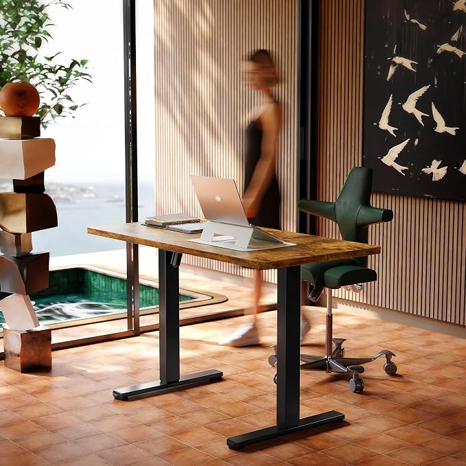 HUANUO 55 x 28 inch Electric Standing Desk Adjustable Height, 4 Memory Height - Image 2