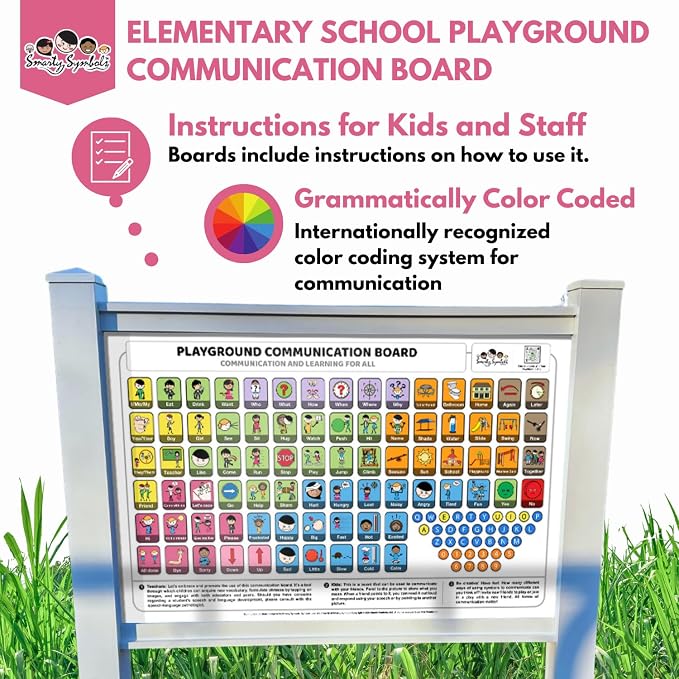 Weather-Proof Aluminum School Playground Communication Board - Image 2