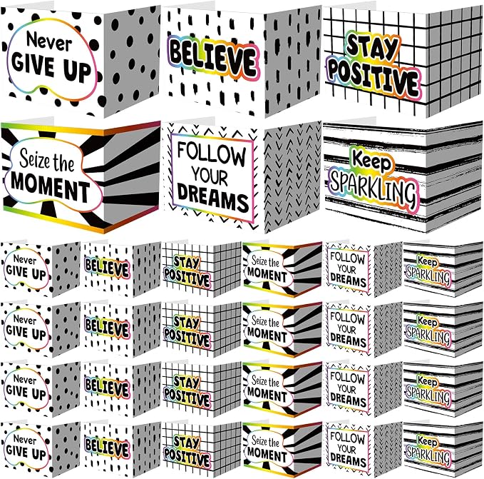 Honoson 24 Pcs Bulk Inspirational Privacy Folders by Honoson