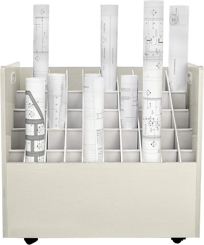 AdirOffice Adir Blue Print Storage Organizer by AdirOffice