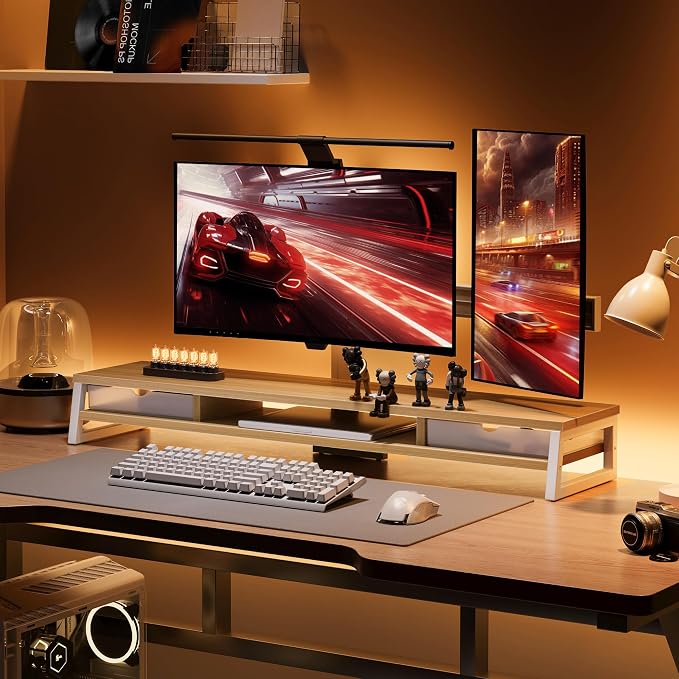 Fenge Dual Monitor Stand, Monitor Riser - Image 8