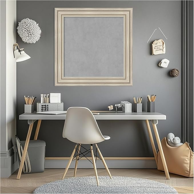 Amanti Art Silver Framed Magnetic Board 26x26 Medium Vision Board - Image 6