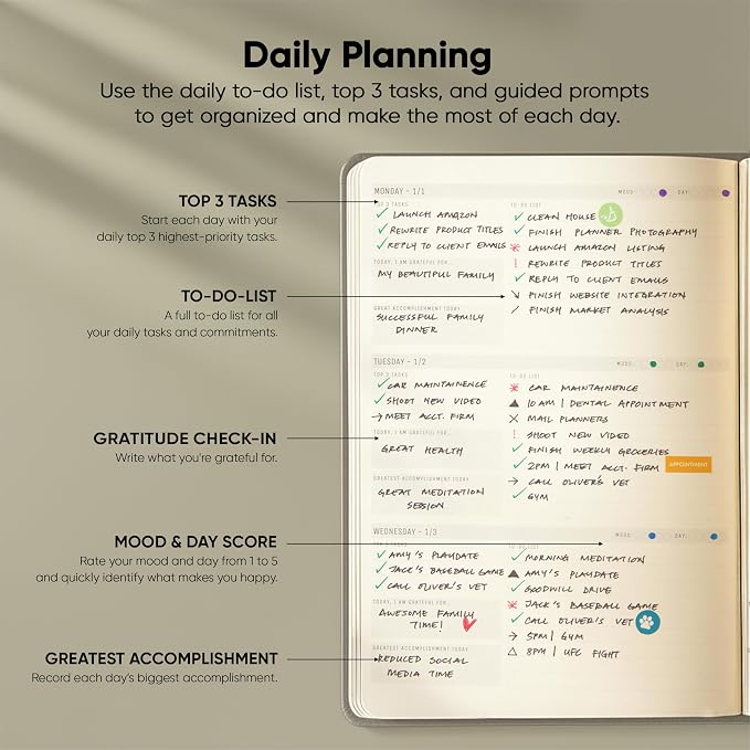 Dated, 2026 Planner, 5.8” x 8.3” - Image 3