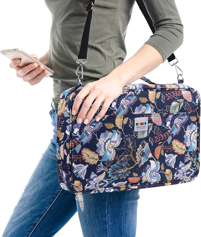 YOUSHARES Big Capacity Colored Pencil Case - Image 6