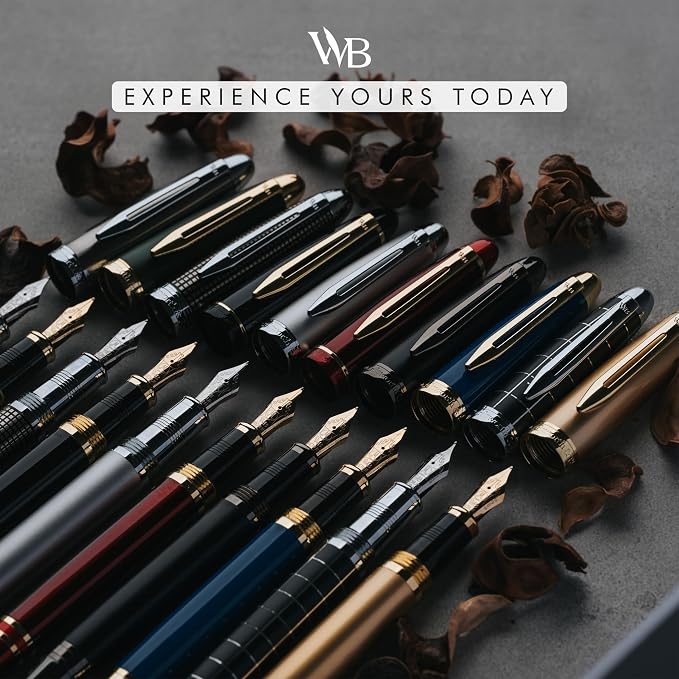 Wordsworth & Black Majesti Fountain Pen-, Luxury Case, Refillable Ink - Image 6
