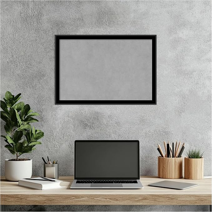 Amanti Art Black Framed Magnetic Board 13x19 Small Vision Board - Image 6