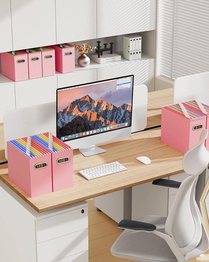 Oterri Cardboard File Organizer Box - Image 3