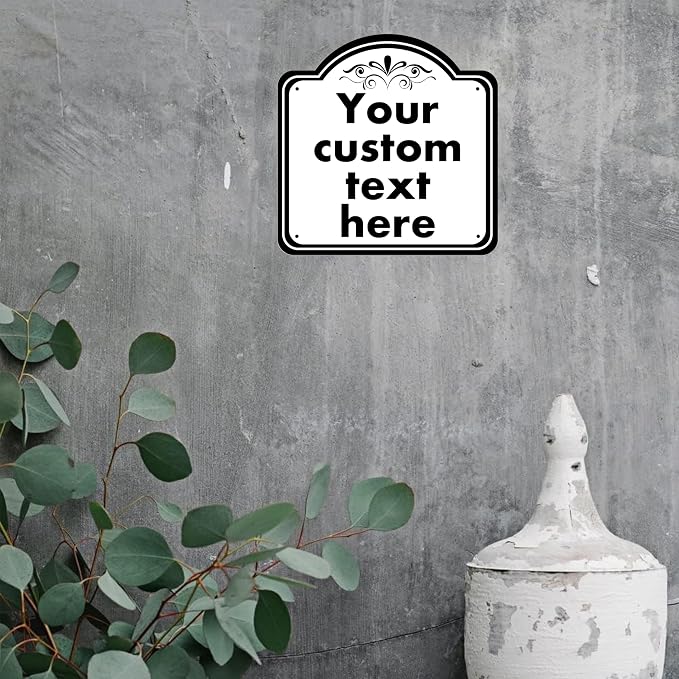Custom Sign, Custom Indoor/Outdoor Decorative Sign，Aluminum Weatherproof Metal - Image 4