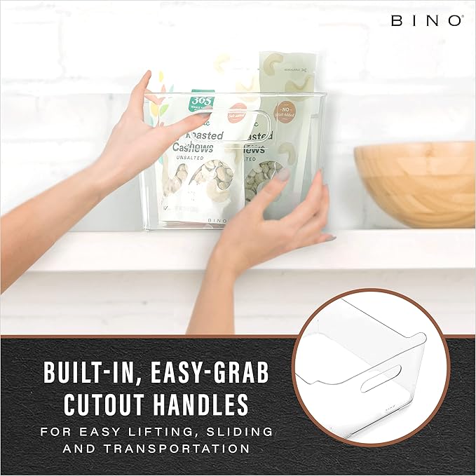 BINO | Plastic Storage Bins, Large - Image 3