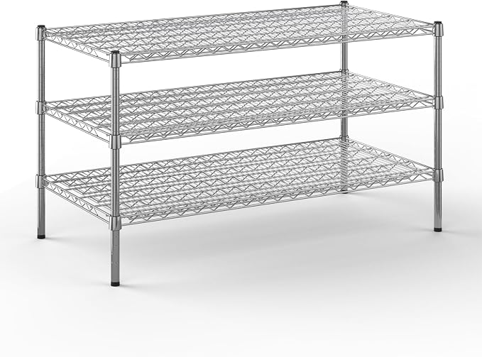 Regal Altair 24" Deep x 48" Wide x 27" Height Wire Shelving Kit | 3-Tier | NSF by Regal+Altair