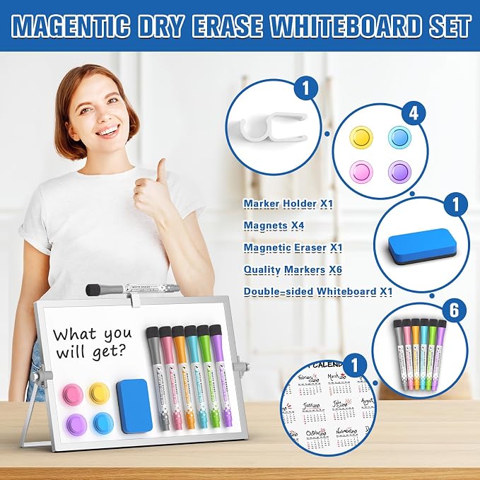 Grtard Magnetic Dry Erase White Board - Image 2