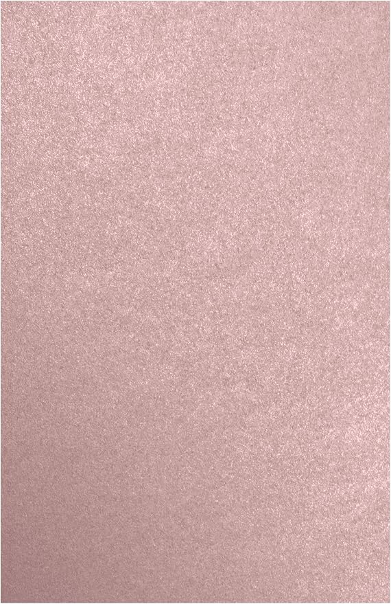 LUXPaper 11" x 17" Cardstock | Tabloid Size | Misty Rose Metallic by LUXPaper