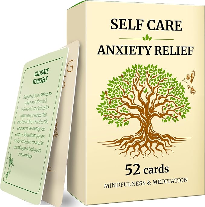 QUOKKA Self-Care & Anxiety Relief – 52 Mindfulness Cards by QUOKKA