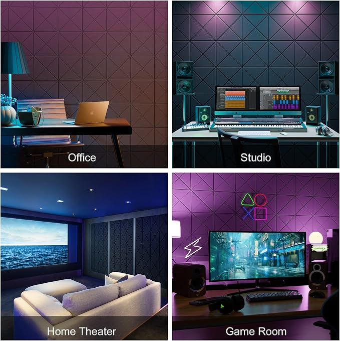 Sonicism 22 Pack X-Lined Acoustic Panels - Image 6
