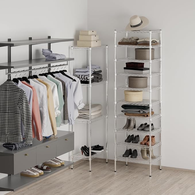 Regal Altair 18" Deep x 24" Wide x 86" Height Wire Shelving Kit | 10-Tier | NSF - Image 4