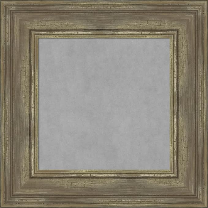 Amanti Art Grey Framed Magnetic Board 18x18 X-Small Vision Board by AmantiArt