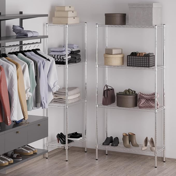 Regal Altair 14" Deep x 36" Wide x 74" Height Wire Shelving Kit | 4-Tier | NSF - Image 5