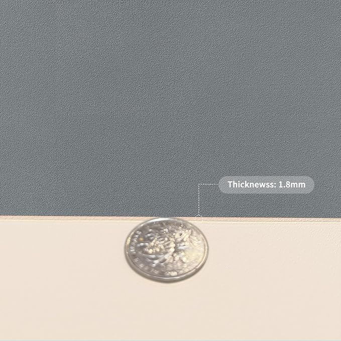 Zinkooat Leather Desk Mat, 1.8mm Thick, 15.75x63 Inch Desk Cover, Desk - Image 3