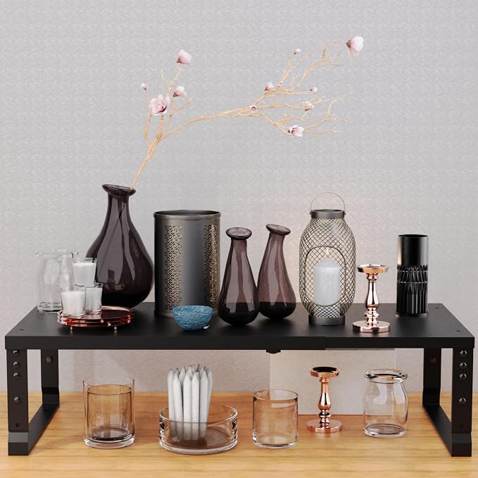 Jojocross Expandable Stackable Spice Rack Organizer - Image 2