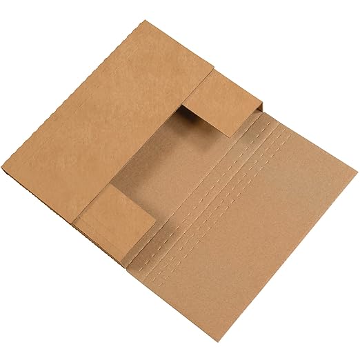 Tape Logic TLM14112BFK Easy-Fold Mailers, 14 1/4" x 11 1/4" x 2" by TapeLogic