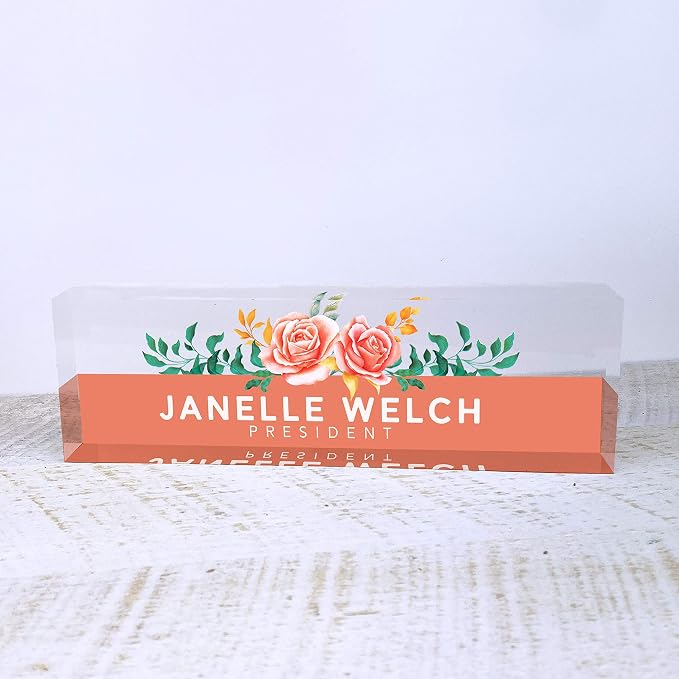 Artblox Office Desk Name Plate Personalized | Custom Name Plates - Image 2
