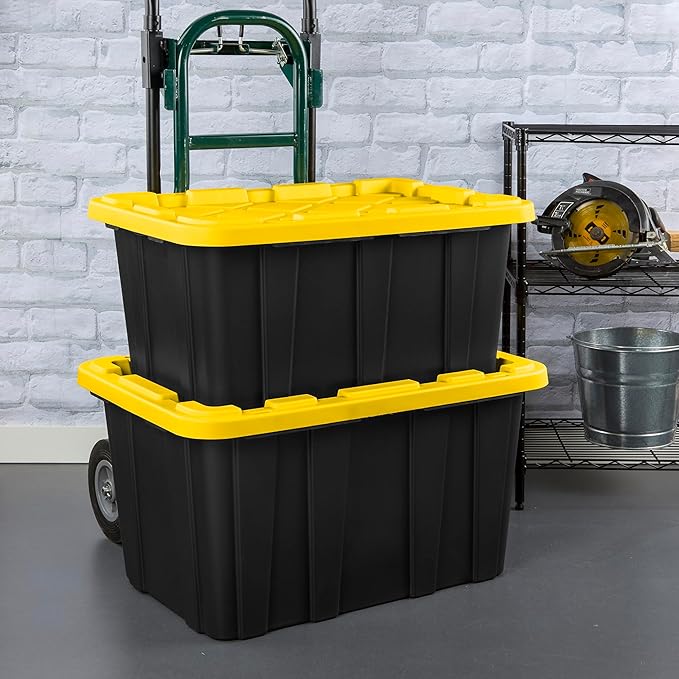 Sterilite 24-Pack Industrial Tote, Plastic Storage Container Bins - Image 7