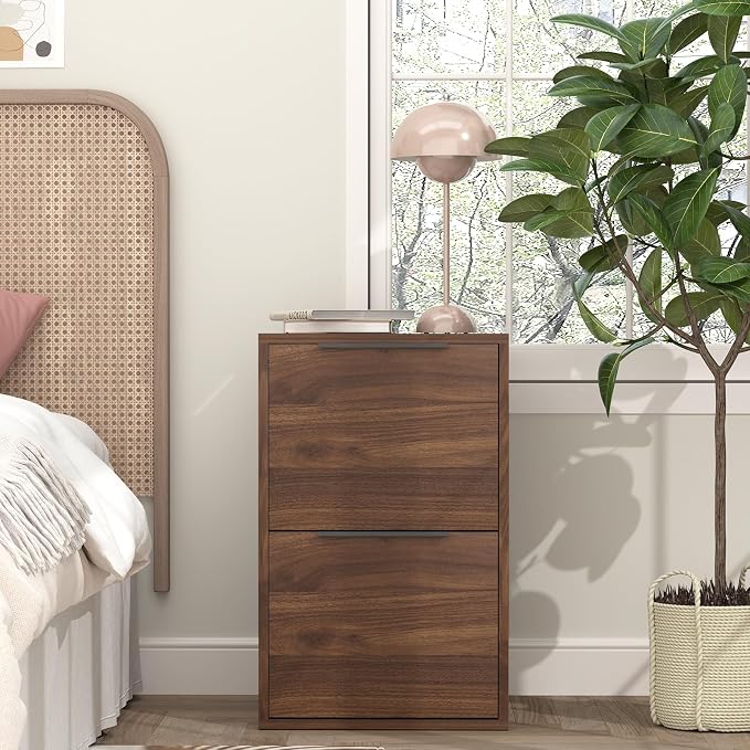 FATIGOS 2 Drawer File Cabinets, Wood File Cabinet - Image 7