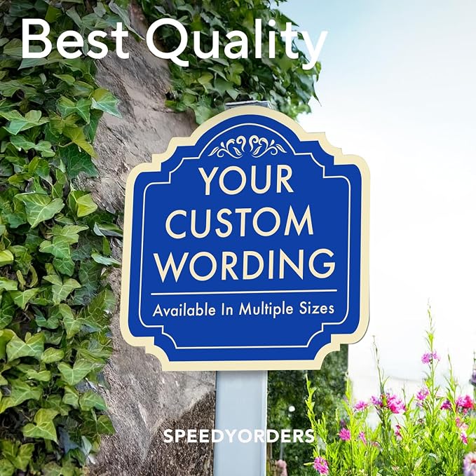 Custom Decorative Outdoor Metal Sign - Image 8