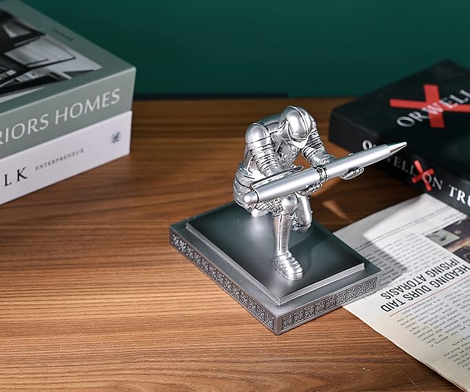 HDMbigmi Knight Pen Holder Pen Stand Desk Organizers and Accessories Resin - Image 4