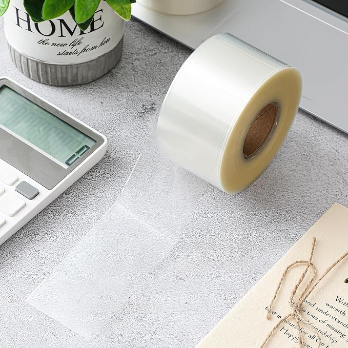 Zonon 2500 Pcs Clear Labels Label Protector Clear Stickers Wafer Seals - Image 6
