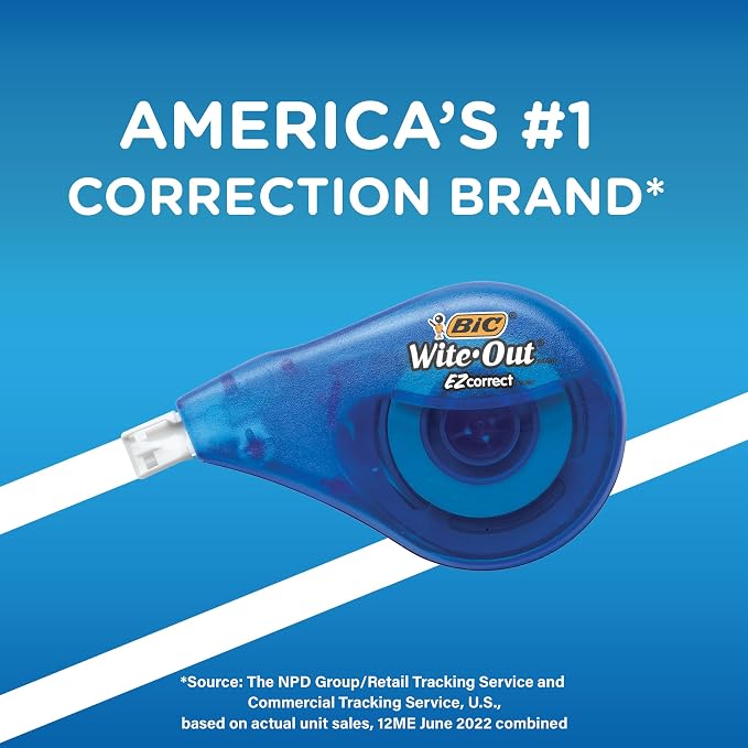 BIC Wite-Out EZ Correct Tear-Resistant Correction Tape - Image 5