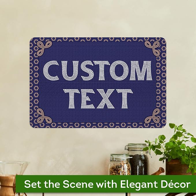 Custom Sign, Custom Street Sign, 11 Font Colors, 13 Font Styles, 4 Hole Options - Image 4