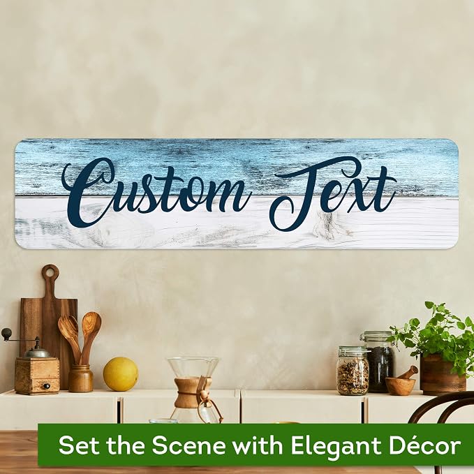 Custom Sign, Custom Street Sign, 11 Font Colors, 13 Font Styles, 4 Hole Options - Image 4