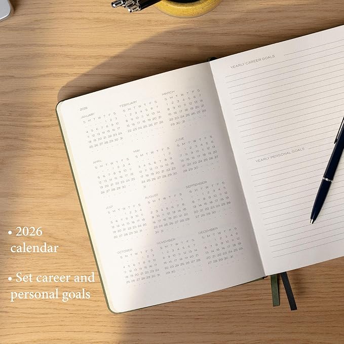 Anecdote 2026 Planner: 52 Week Daily Planner, Monthly & Weekly Workflow - Image 5