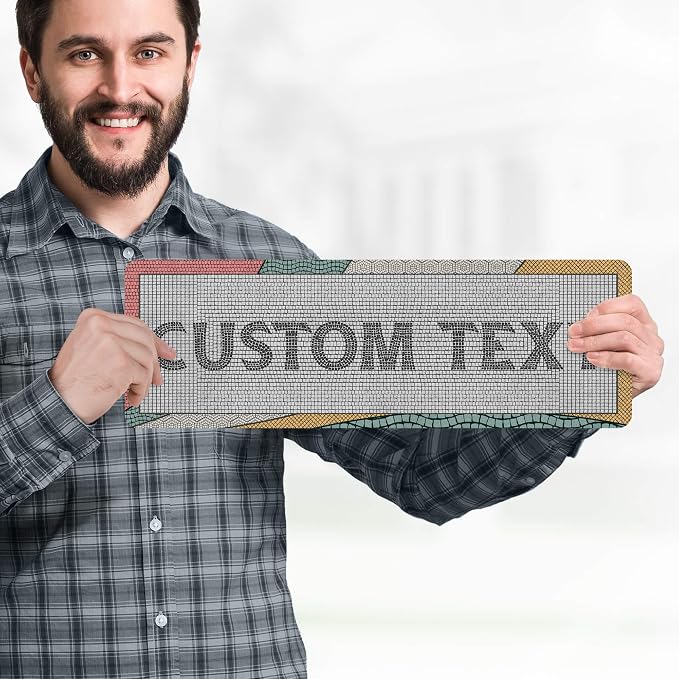 Custom Sign, Custom Street Sign, 11 Font Colors, 13 Font Styles, 4 Hole Options - Image 2